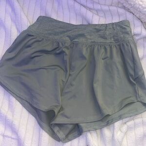 forest green shorts, size small